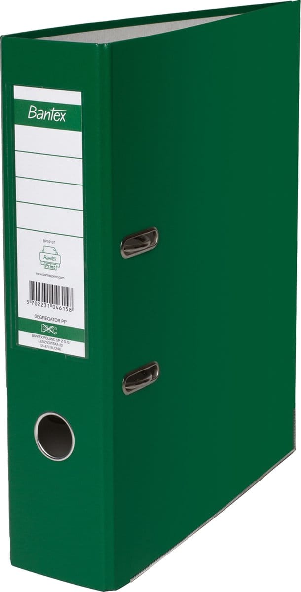 Bantex XXL Ordner A4 80mm Groen - Ruimte voor 500 Vel