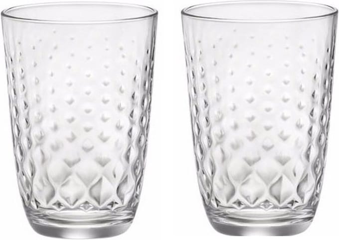 Glit waterglazen 390 ml 6 stuks - drinkglazen