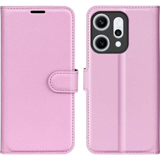 Mocaa Oppo Reno14 5G Slim-Fit Bookcase Roze