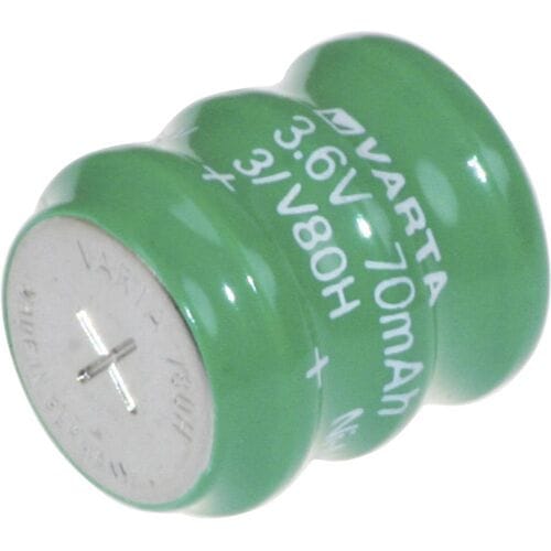 Varta V3/80H Oplaadbare knoopcel 80H NiMH 80 mAh 3.6 V 1 stuk(s)