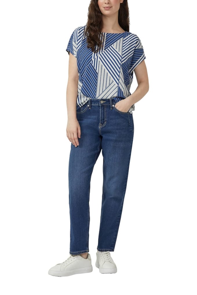 s.Oliver T-shirts Blue Größe: 38 | Blusen Outlet | Damen | Blau