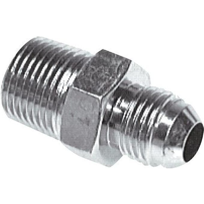 JIC  Dubbele Nippel UN 1-5/8''-12 X 1 1/4'' NPT RVS 80bar
