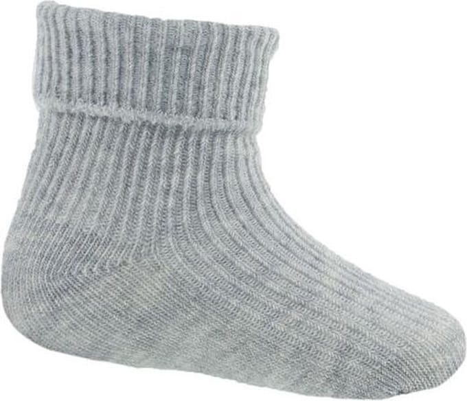 Soft Touch Babysokken Newborn Grijs