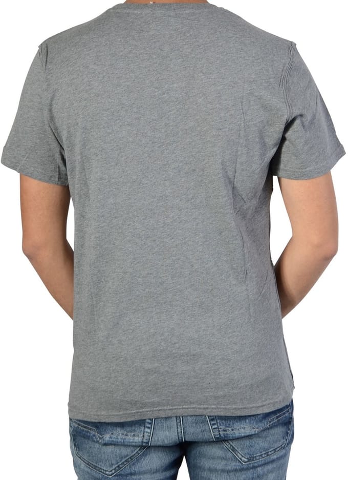 T-shirt Chaos grijs gemêleerd
