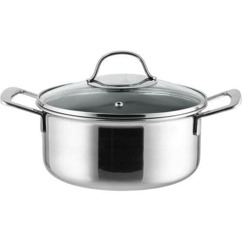 SILVERCREST RVS kookpan Ø20 cm - 3-laags