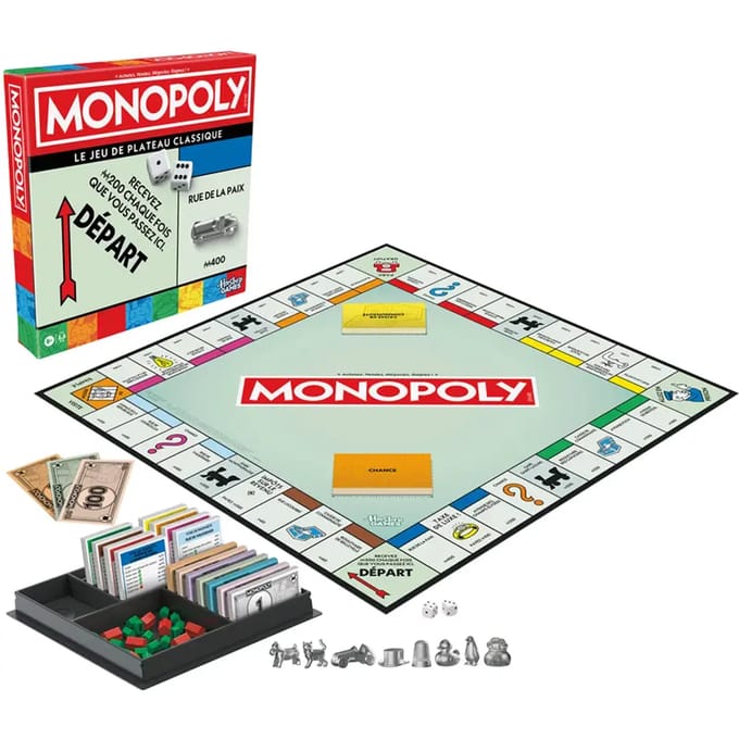 Monopoly klassieke bordspel Hasbro