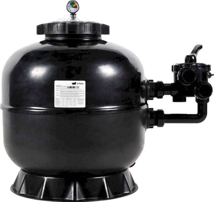 W'eau SPO-500 polyester side mount zandfilter 10m3