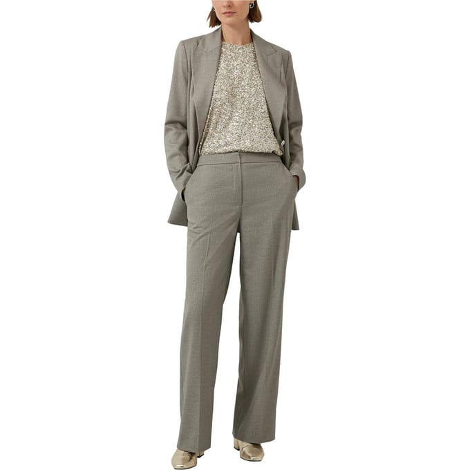 s.Oliver BLACK LABEL - Dames broek - Maat 38 - Vrouwen - ZWART - voering