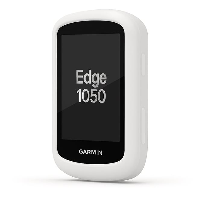 Siliconen Hoesje - Bumper case - Hoesje - Garmin Edge 1050 - Wit