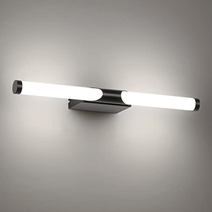 Moderne Badkamer Spiegellamp 40 cm - Neutraal Wit, Waterdicht LED Wandverlichting
