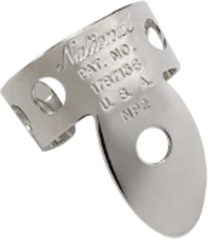 National - Nickel - Vinger plectrum - 12-pack