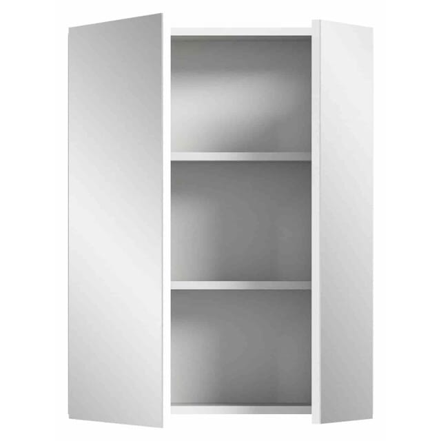 Vira spiegelkast wit hoogglans MDF TZ - 18x60x77cm