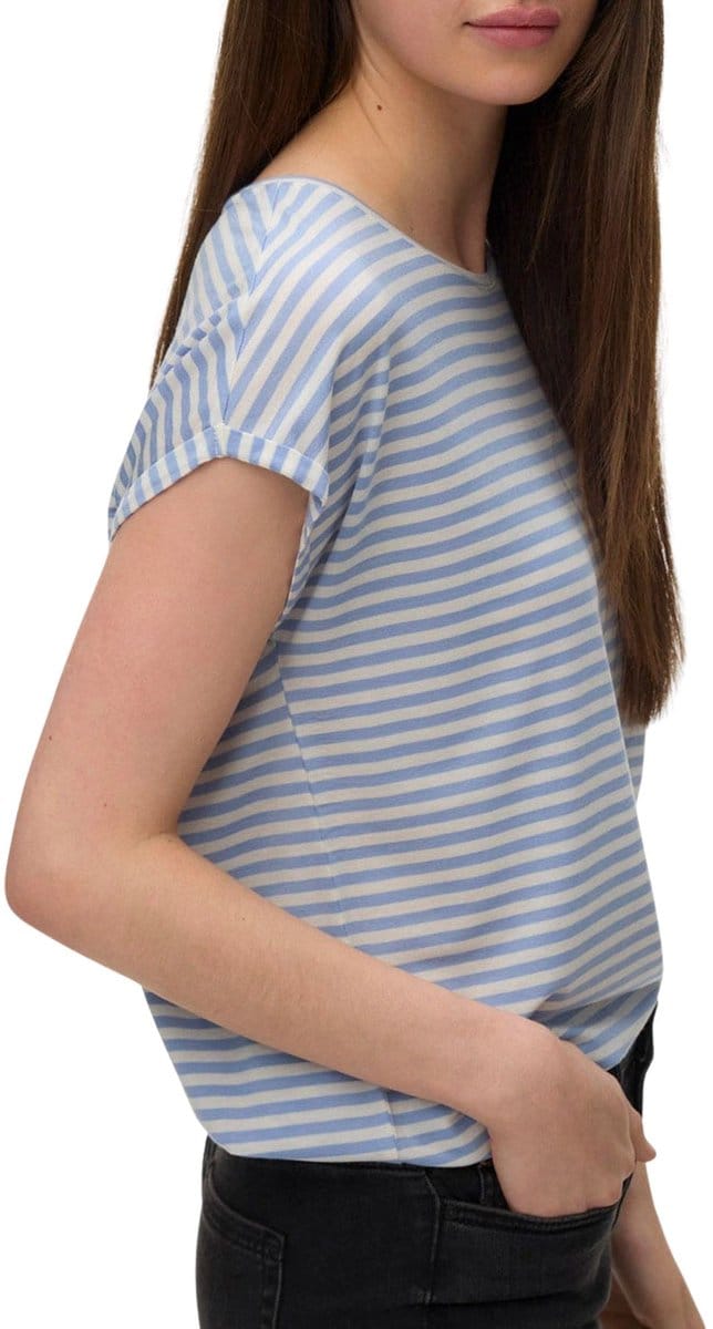 Vero Moda Ava Plain Stripe Shirt Dames - Maat M
