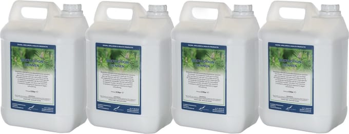 Bodylotion Dennen 5 Liter - set van 4 stuks - navulling - Voordeelverpakking