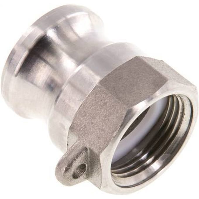 Camlock DN 20 (3/4'') Koppeling RvsG 3/4'' met binnendraad Type A EN 14420-7 (DIN 2828)