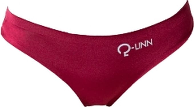Thong / string, naadloos, Deep Red, bordeaux rood