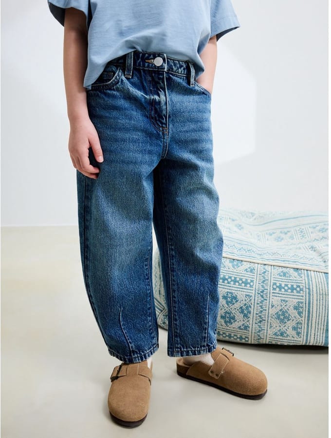 Next - Meisjes - Barrel jeans - Blauw
