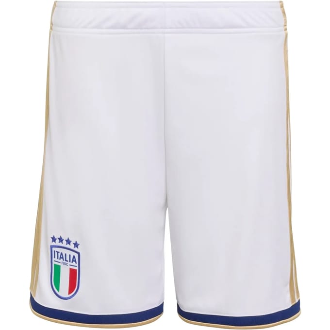 adidas Italy 2026 Home Shorts Junior - Wit, Wit 15-16Y
