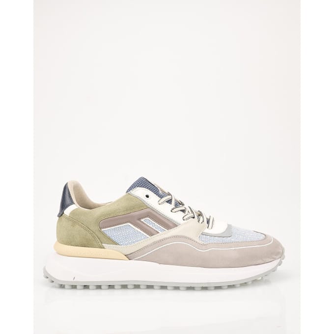 Floris Van Bommel Sfm-10139 Noppi Sneakers - Leer - Heren - Grijs - Maat 44⅔