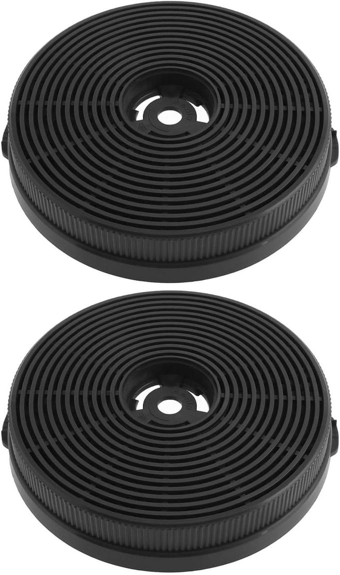 Set van 2 actieve koolstoffilters voor PKM CF155 en PKM S23-60ABPY afzuigkap, recirculatiefilter voor optimale luchtkwaliteit