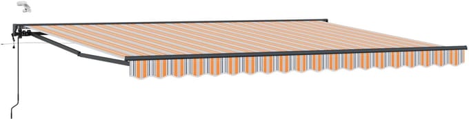 vidaXL - Elektrisch - Uitschuifbare - Zonneluifel - 5 - x - 3 - m