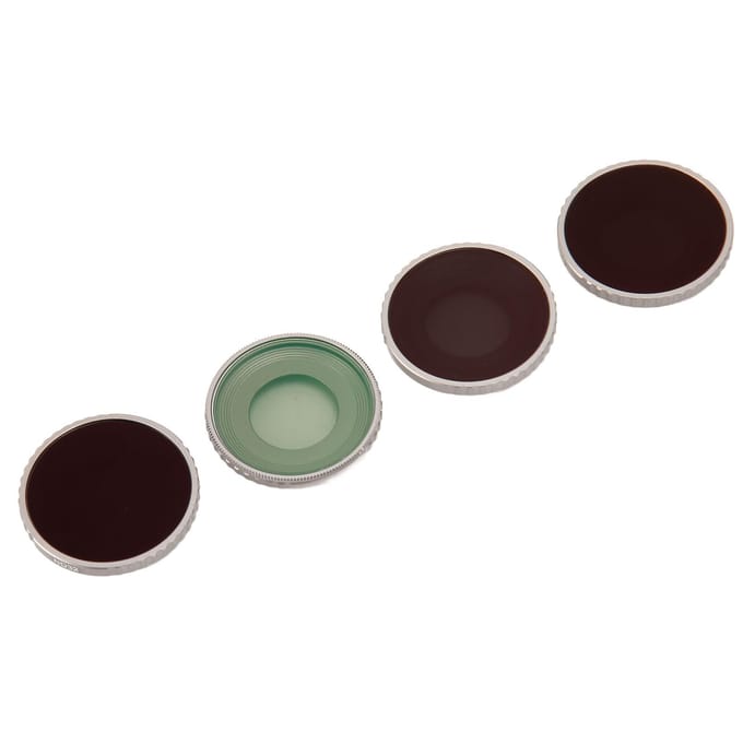 4 Stuks ND Filters Set voor DJI Osmo Action 4 ND8 ND16 ND32 CPL Polarizer Multi Coated Neutrale Dichtheid black