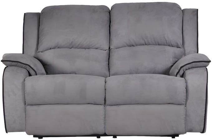 Vente-unique Tweezits relaxbank microvezel HERNANI - grijs
