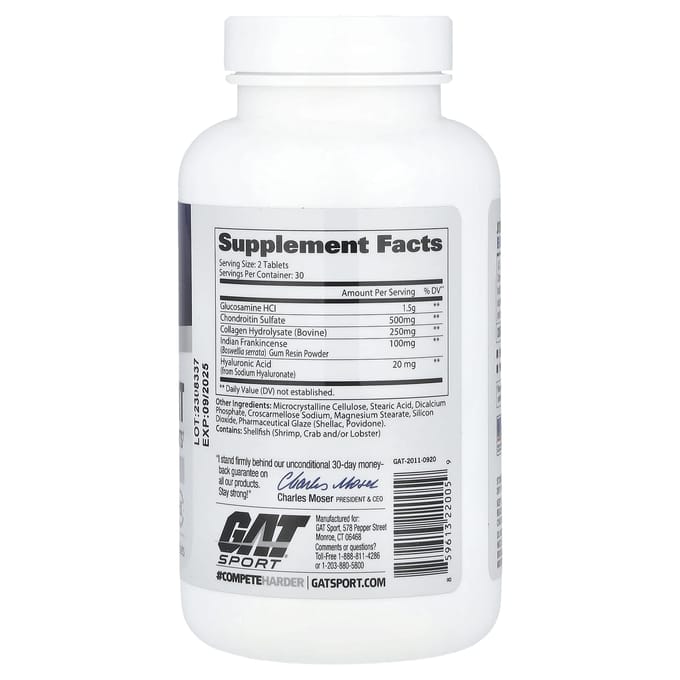 GAT, gewrichtsversterking, essentieel, 60 tabletten