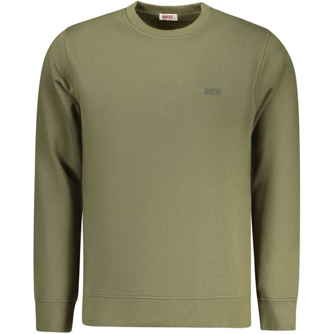 Rifle Verde Katoenen Heren Sweater