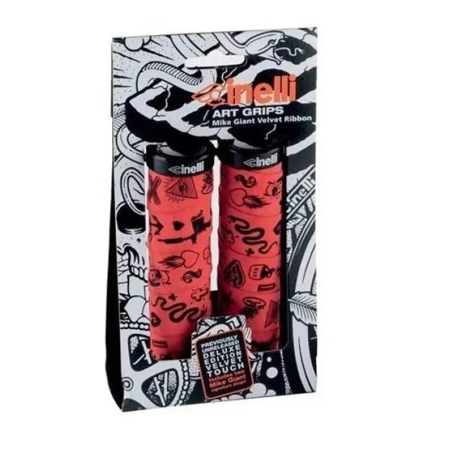 Cinelli Mike Giant Handvatten, rood/zwart