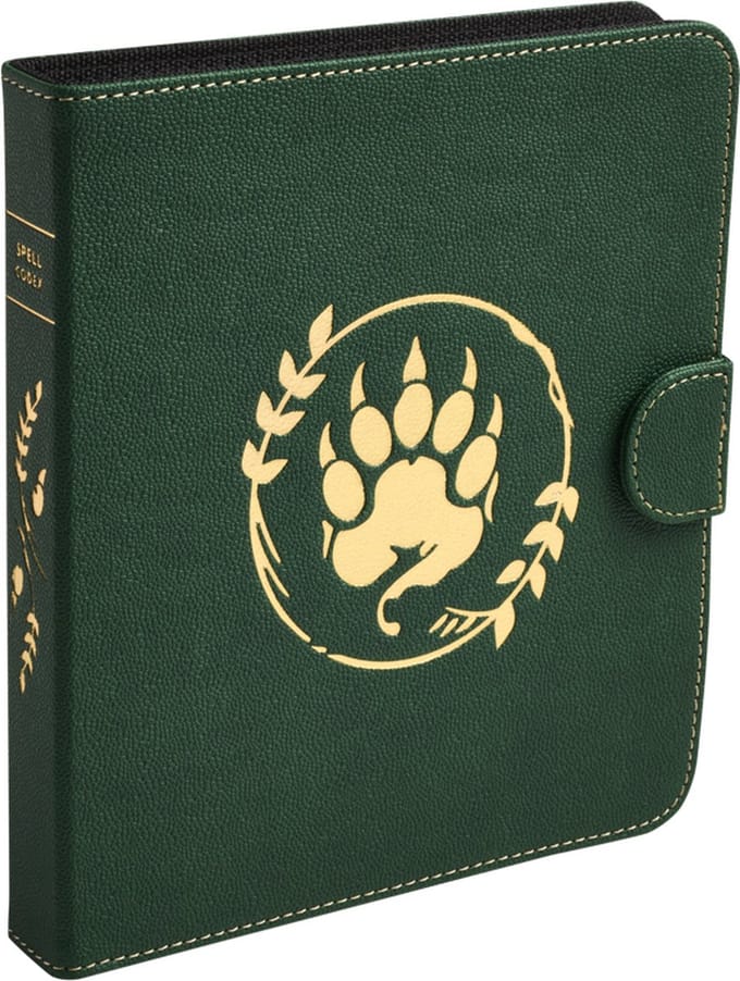Dragon Shield Forest Green Roleplaying Portfolio