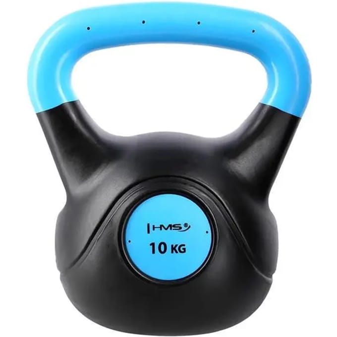 HMS KPC Serie - Kettlebell - 12kg - Cementvulling - PE Coating