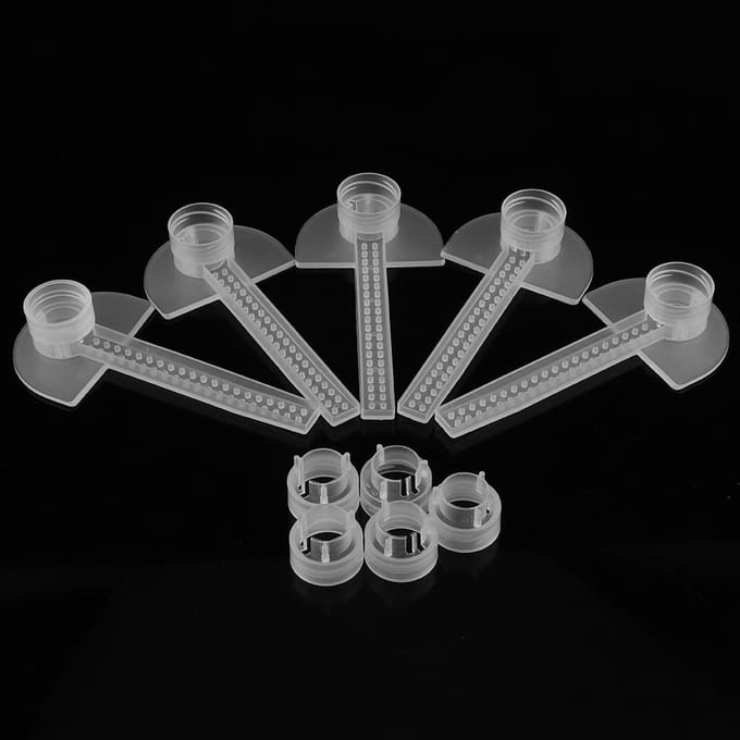 5 stuks/set Eendenbek Bijenkorf Bijenvoeder Waterdispenser Imkerij Gereedschap Uitrusting white