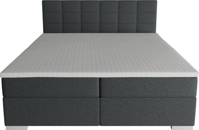 Boxspring Seattle - 180x200 - Donkergrijs
