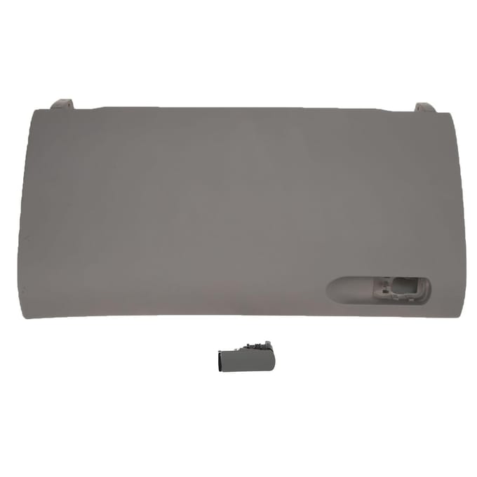Handschoenvakdeksel met Gesp Krasbestendig Gemakkelijk te Reinigen ABS 8E1857124A voor A4 B7 2001 tot 2008 Grey gray