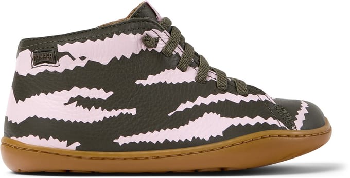 Camper Peu Cami Enkellaarsjes - Kinderen - Groen Roze - 28