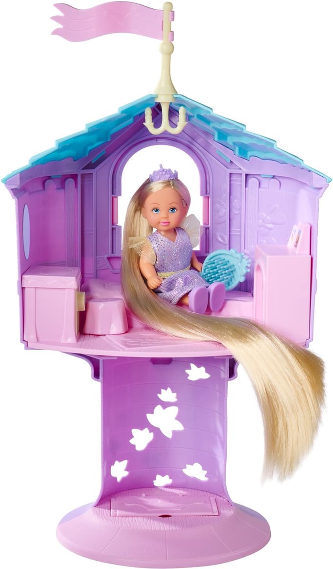 Simba - Pop Evi Love Rapunzel toren - 12cm
