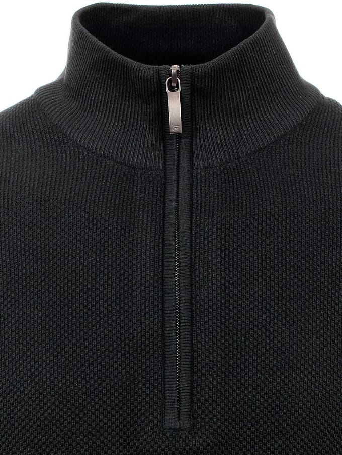 Casa Moda Trui Met Opstaande Kraag Organic Cotton - M