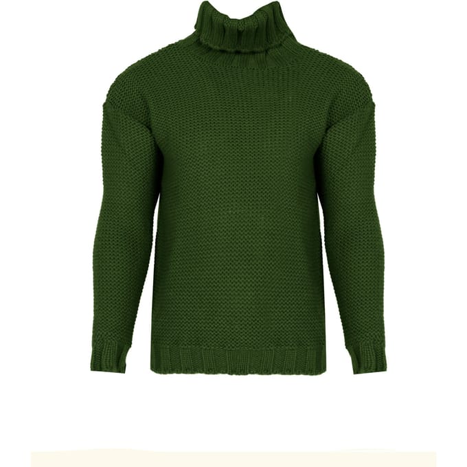 La Haine Inside Us stoppen Turtleneck Mannen groen