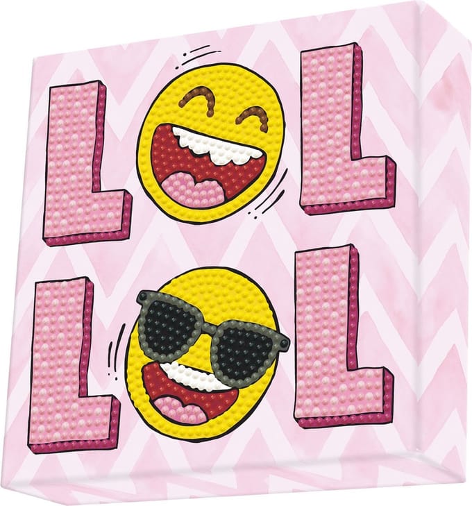 DIAMOND DOTZ LOL - Diamond Painting - 1.112 Dotz - 15x15 cm