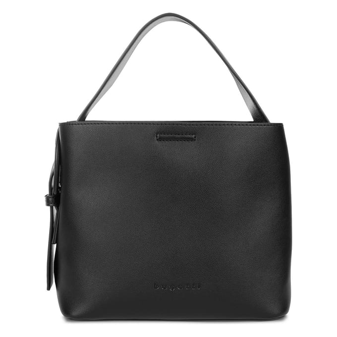 bugatti handtas schoudertas Aria Ladies Bag Black zwart