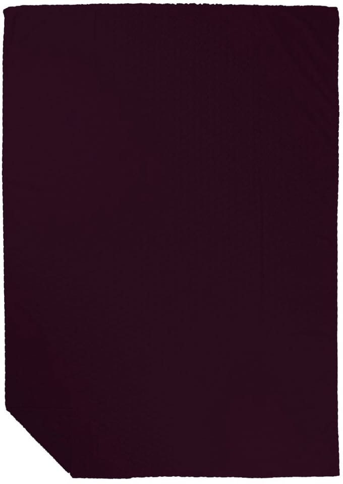 Plaid Hartjes Paars 140x200cm