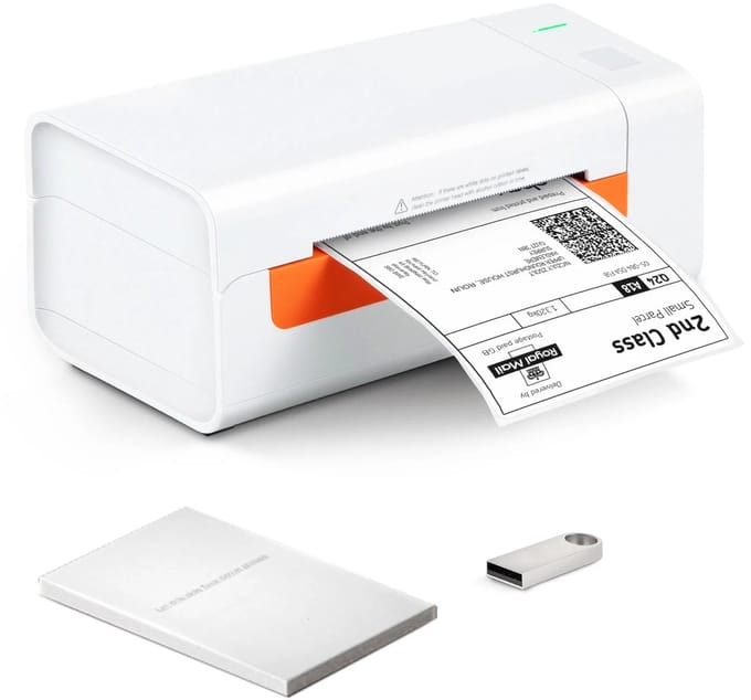 Benelux Select Labelprinter – Labelmaker – Label Printer – tot 108 mm – Zonder Inkt - Windows, Mac OS, Linux en Chromebook