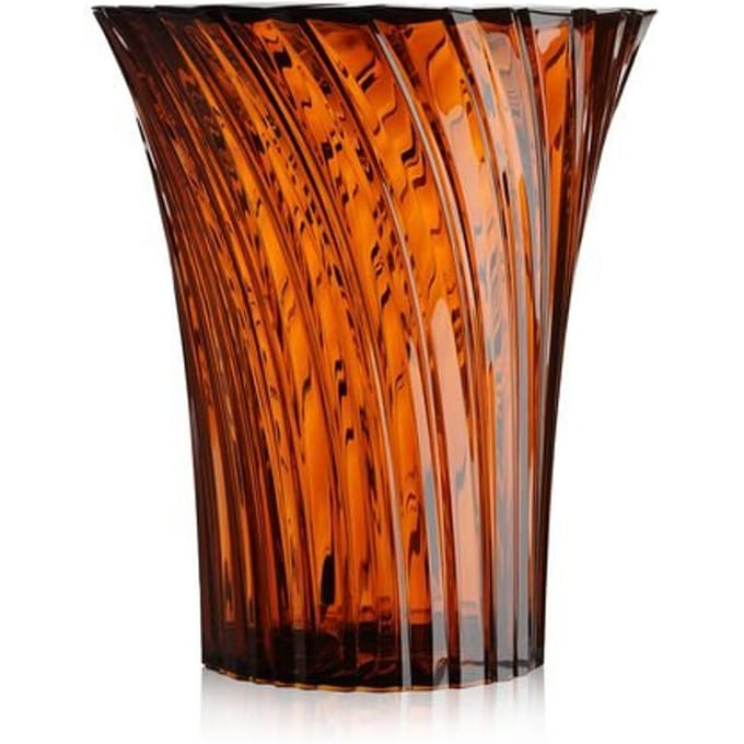 Kartell - Sparkle kruk - amberkleurig - bruin