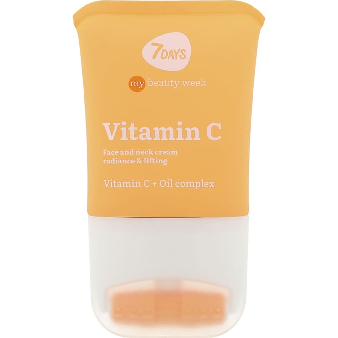 7 Days Beauty, Crème éclat et liftante double action à la vitamine C, 80 ml (2,7 fl oz) white