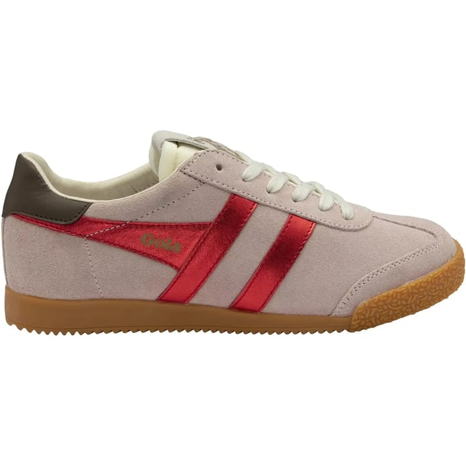 Suède damesschoenen Gola Elan Glitz