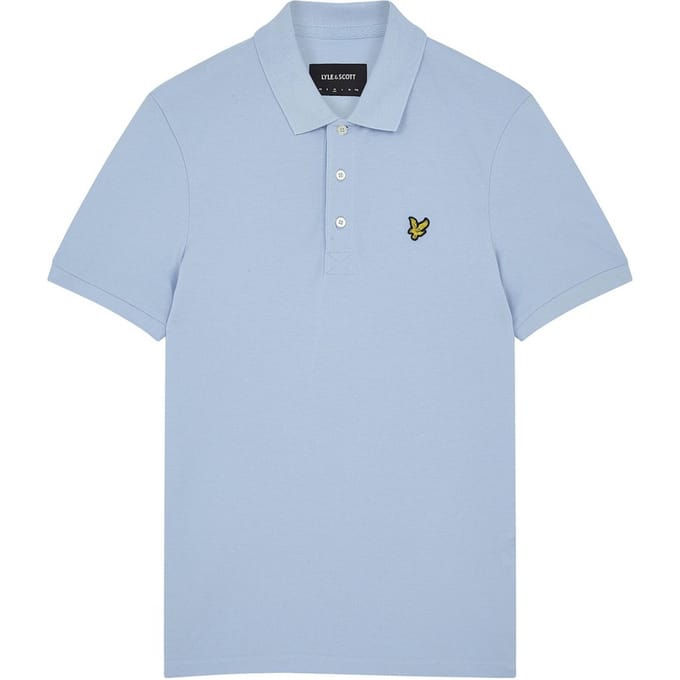 Lyle and Scott Polo Lichtblauw - Maat S - Heren