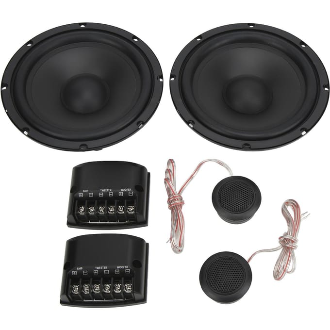 2 Pièces Haut-parleurs de Voiture Universels 400W Maximum 4 Ohms Super Tweeter pour Systèmes Audio de Voiture black