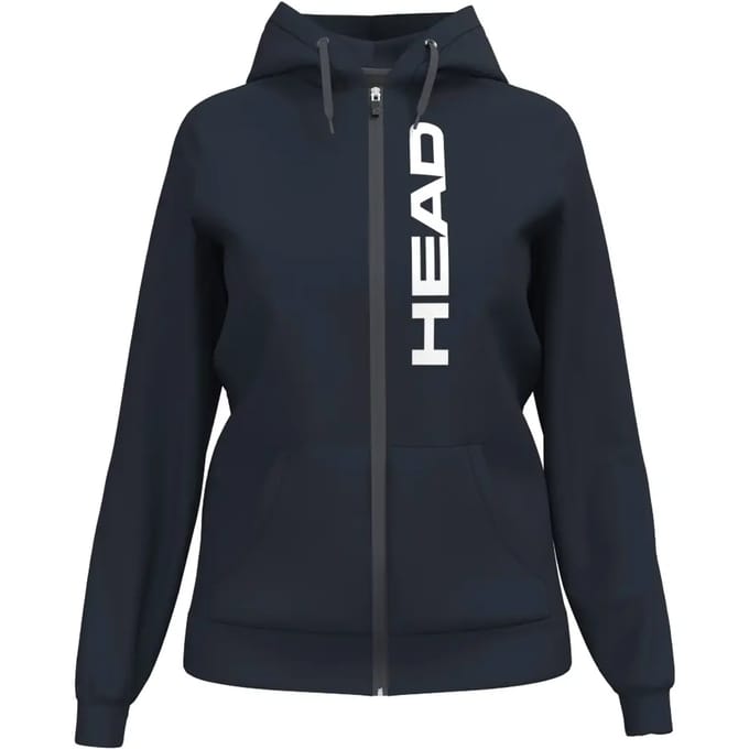 HEAD Club Original Full Zip Sportjas Dames-Donkerblauw