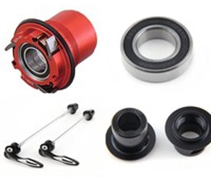 Gtr Rr Center Lock Disc Adapter Voornaaf Rood,Zwart 9.5 x 12 mm